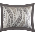 Nanshing Caspa 7 Piece Chic Leaf Design Comforter Set