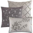 Nanshing Caspa 7 Piece Chic Leaf Design Comforter Set