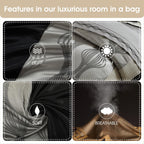 Nanshing Daniella 7-Piece Modern Geometric Comforter Set