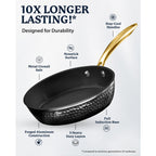 Granitestone Charleston Hammered 15 Piece Nonstick Cookware Set