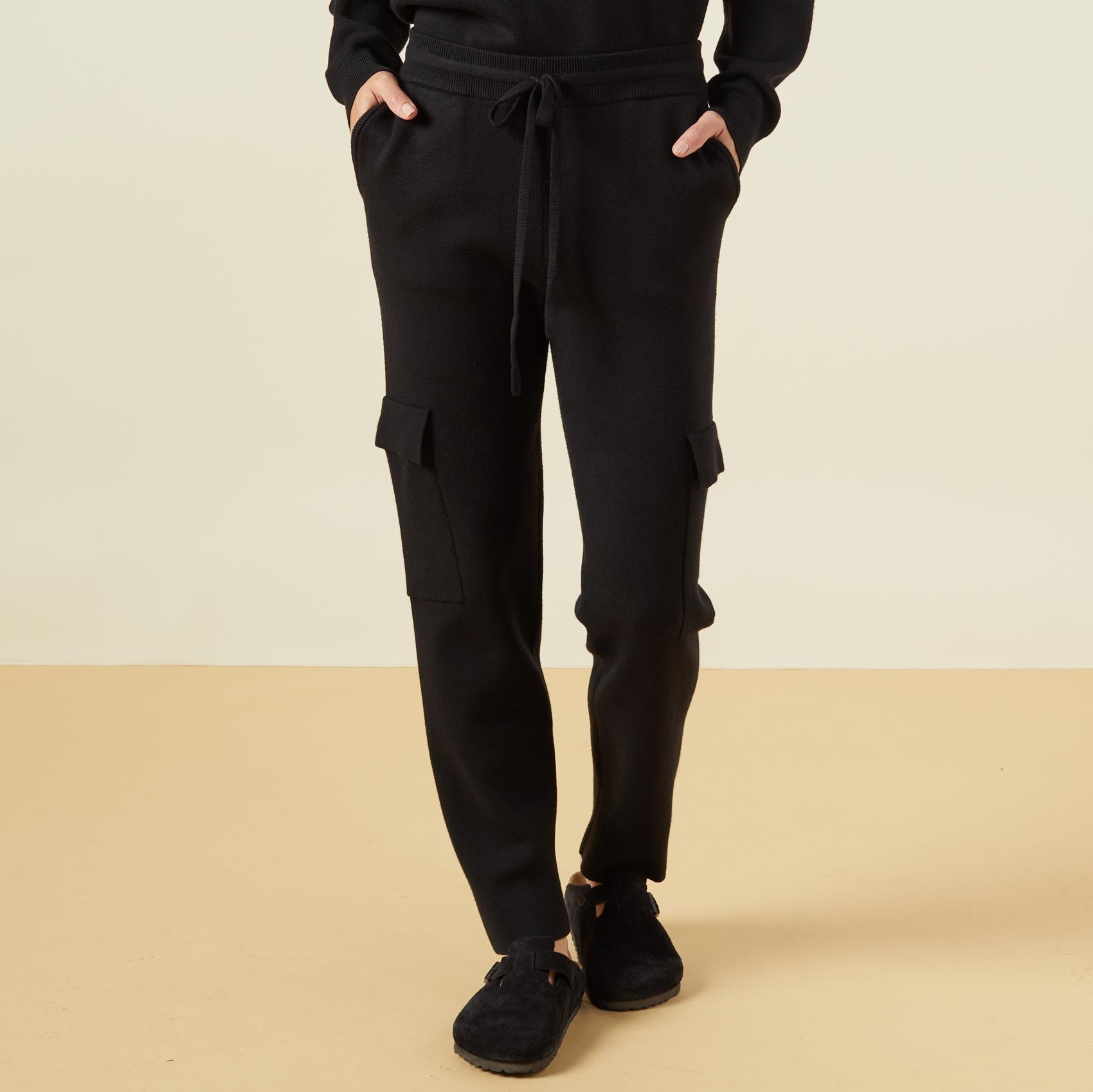 Supersoft Sweater Knit Cargo Jogger