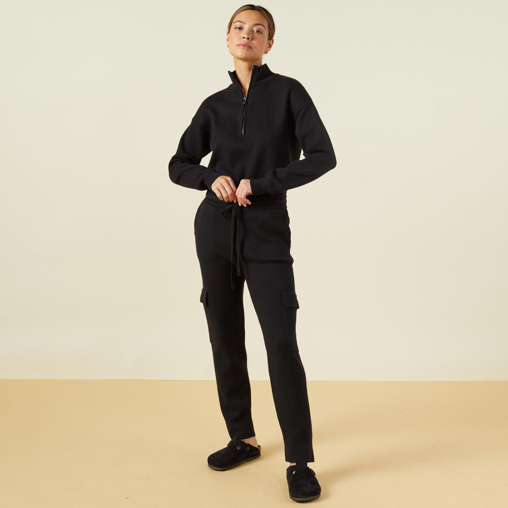 Supersoft Sweater Knit Cargo Jogger