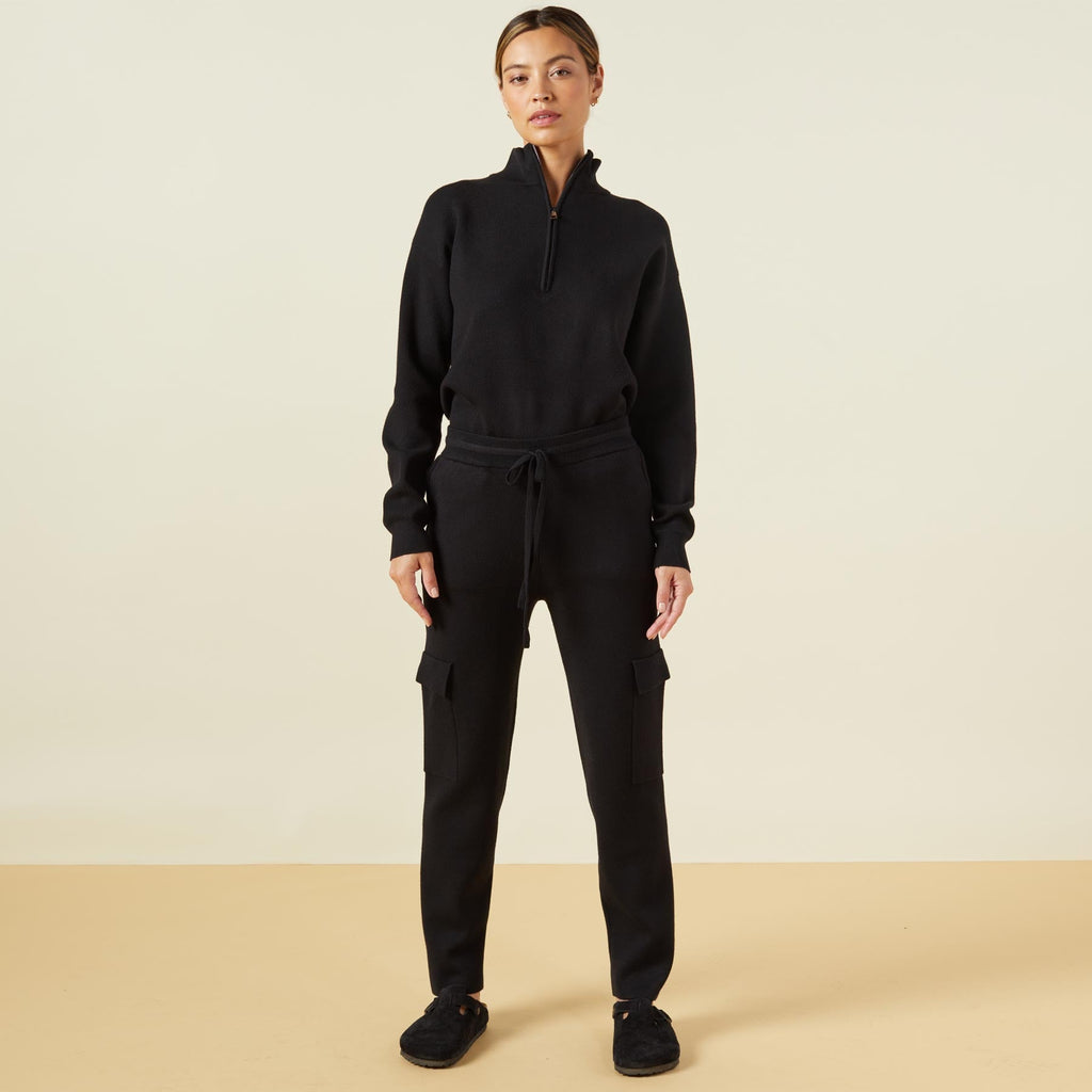 Supersoft Sweater Knit Cargo Jogger