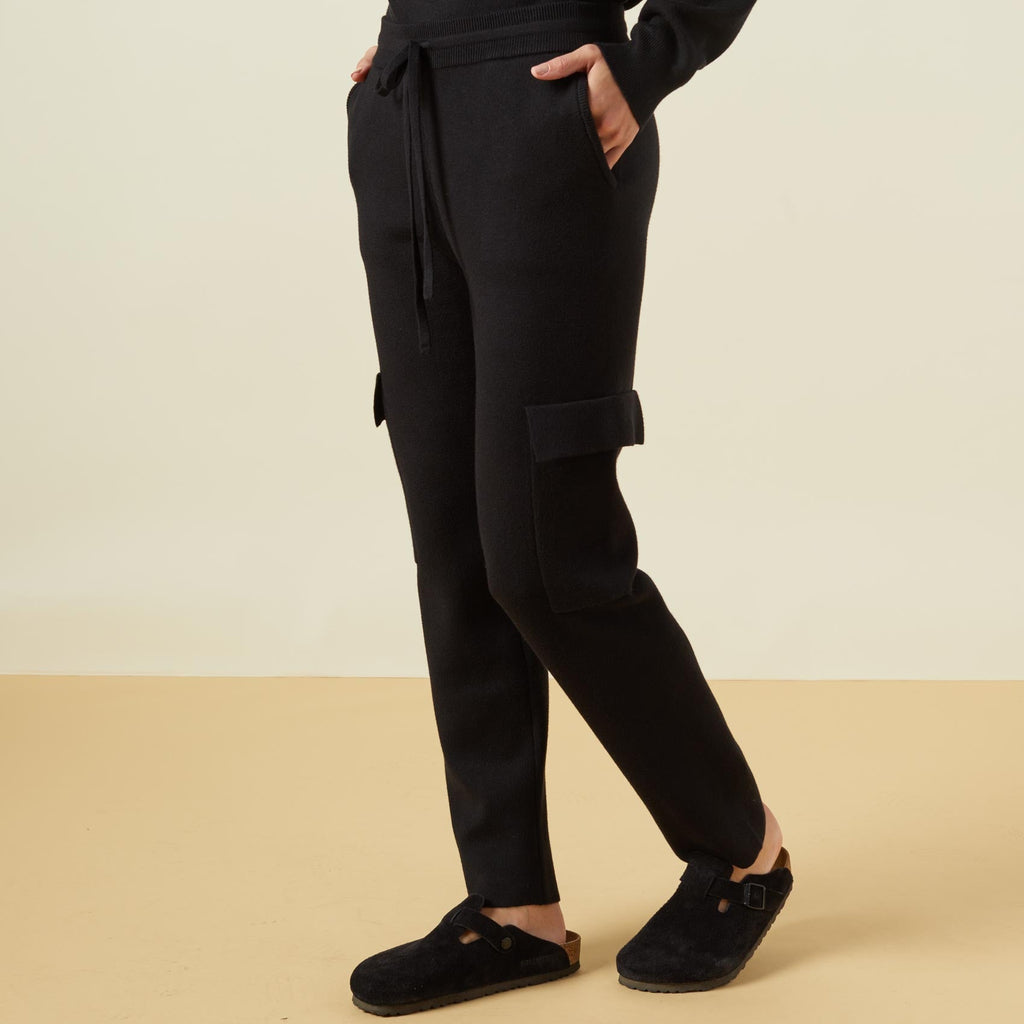 Supersoft Sweater Knit Cargo Jogger