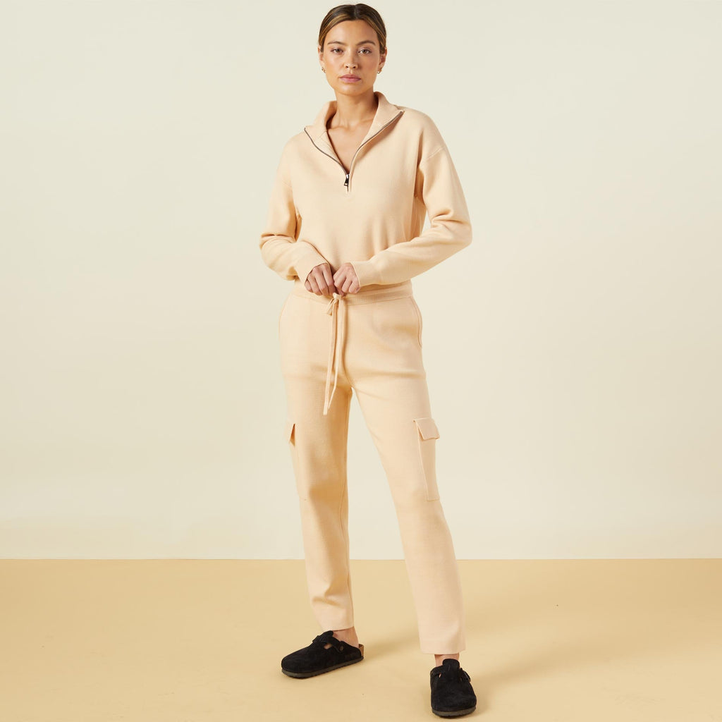 Supersoft Sweater Knit Cargo Jogger