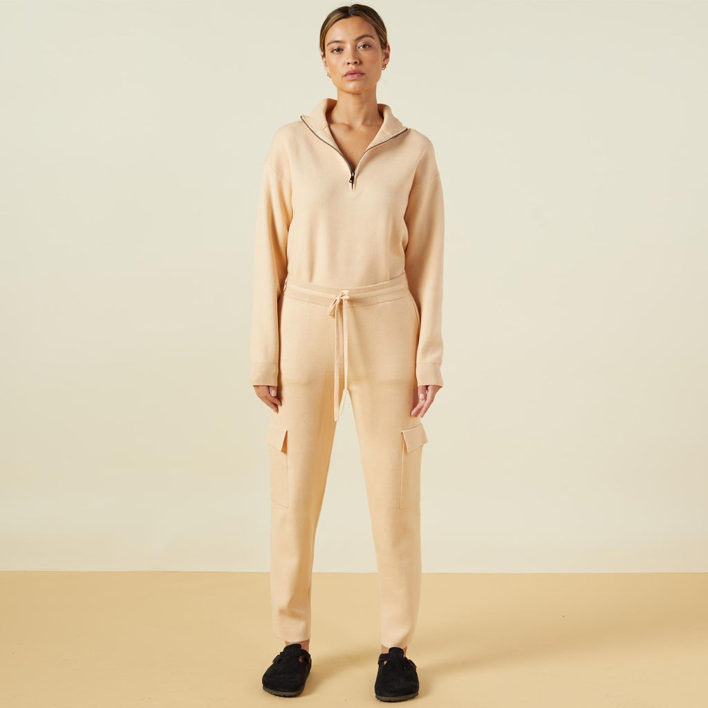 Supersoft Sweater Knit Cargo Jogger