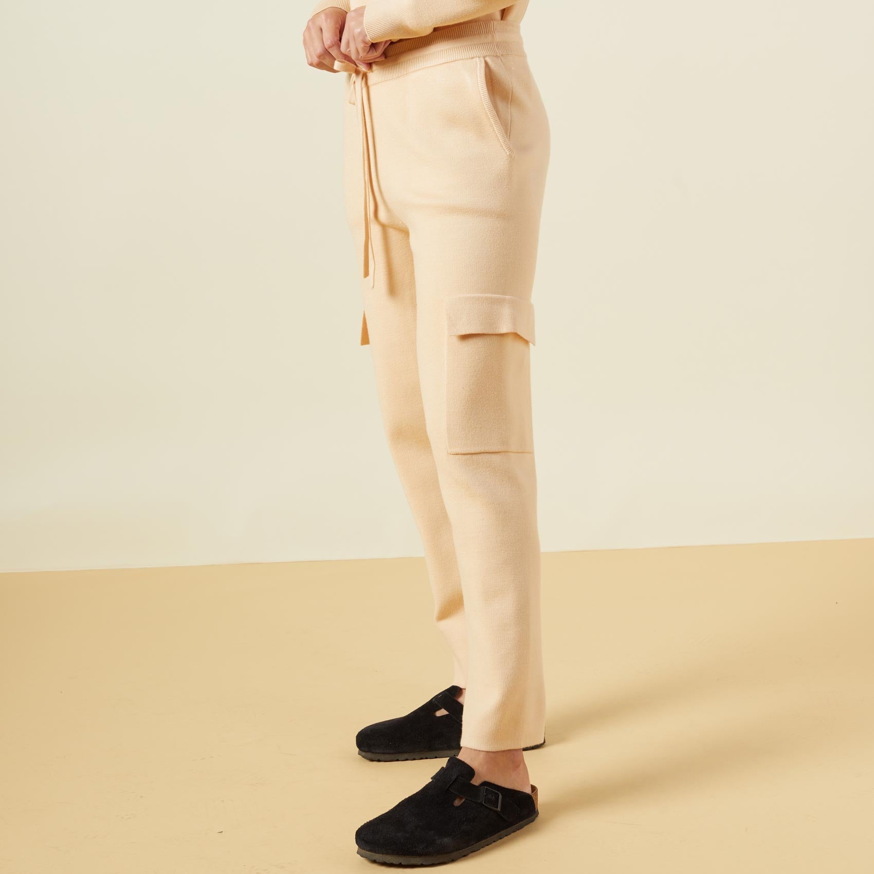 Supersoft Sweater Knit Cargo Jogger