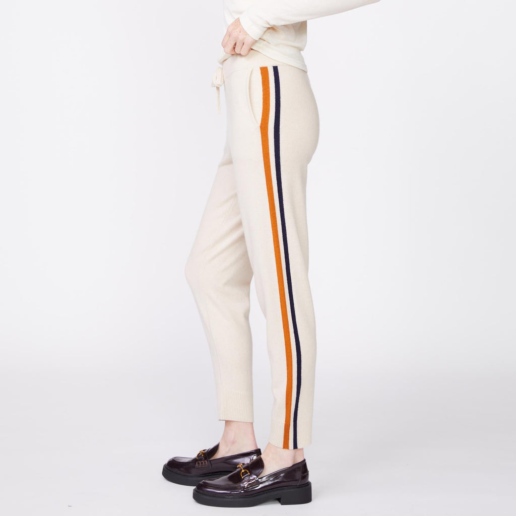 Wool Cashmere Sweater Cuffed Sweats