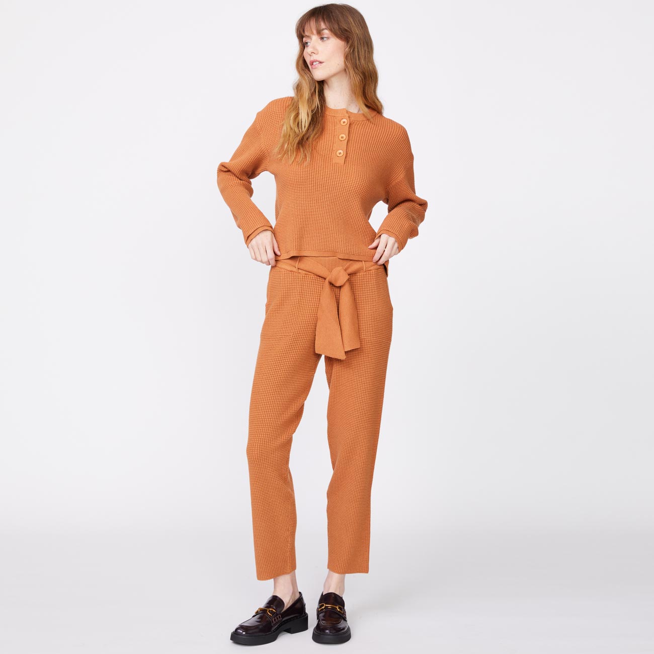 Supersoft Sweater Knit Waffle Sweats