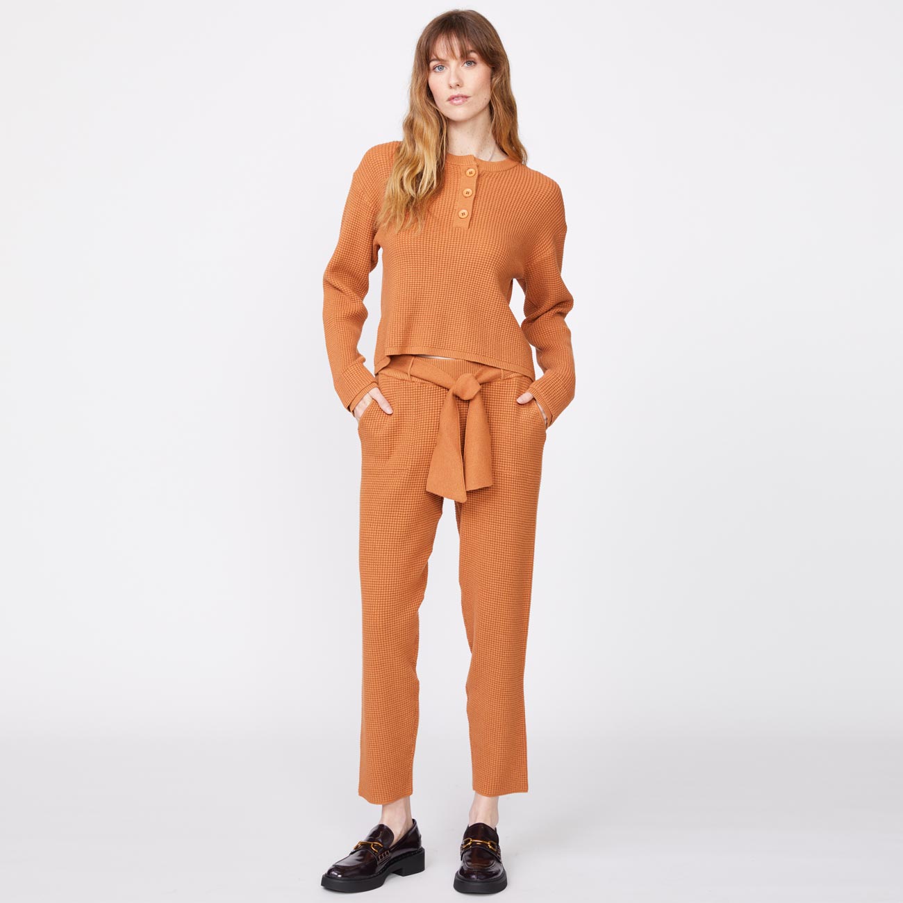 Supersoft Sweater Knit Waffle Sweats