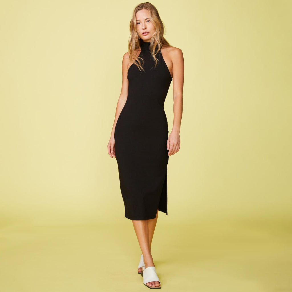 Mock Halter Dress