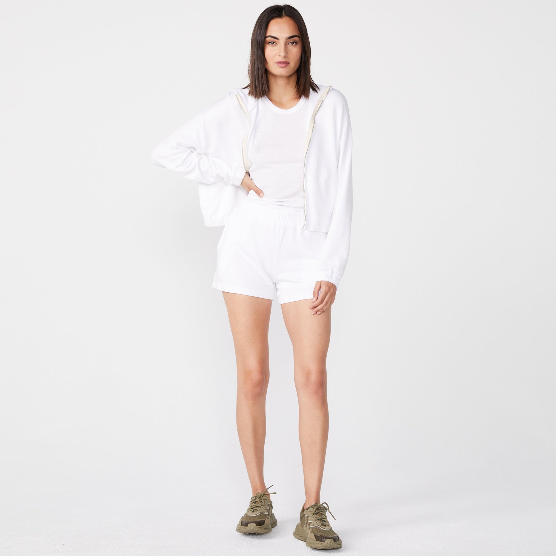 Sporty Zip Up Hoody
