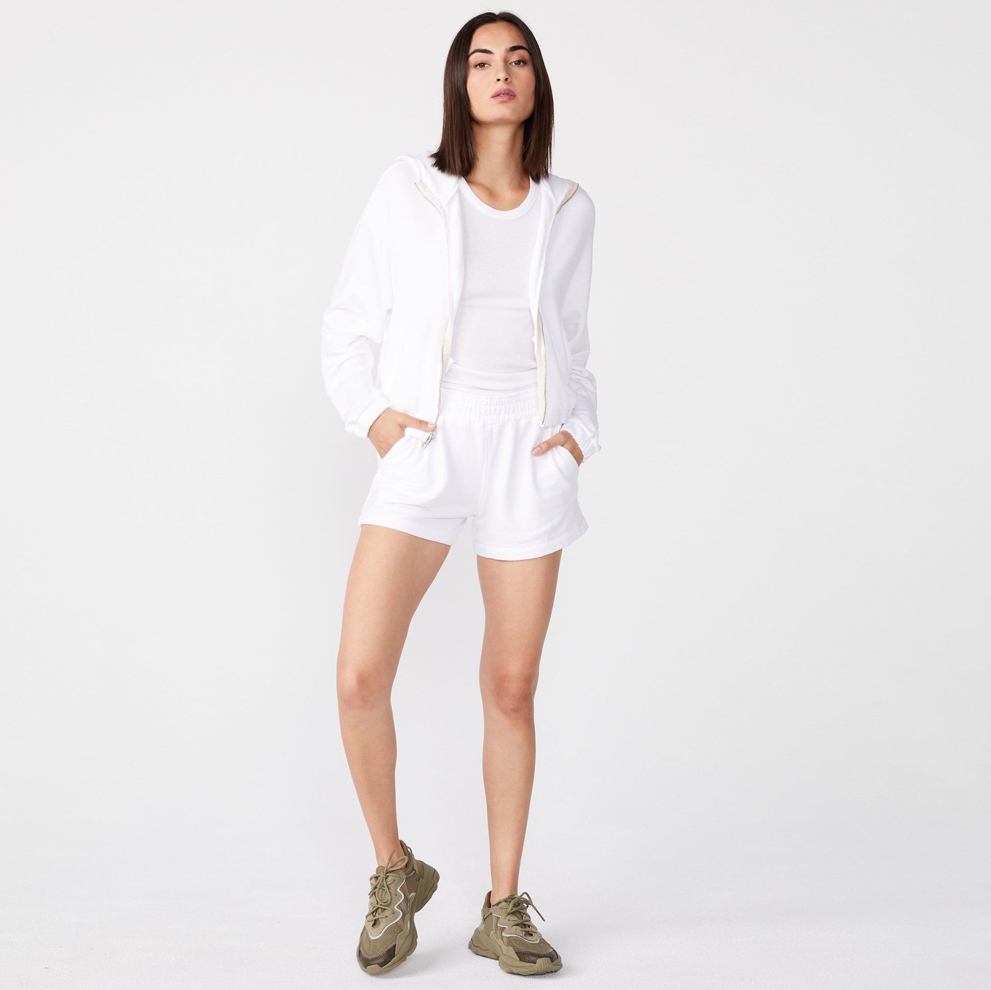 Sporty Zip Up Hoody