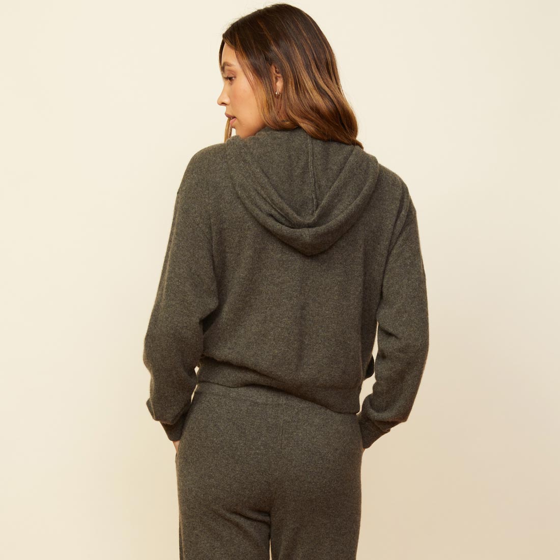 Cashmere Zip Up Hoody