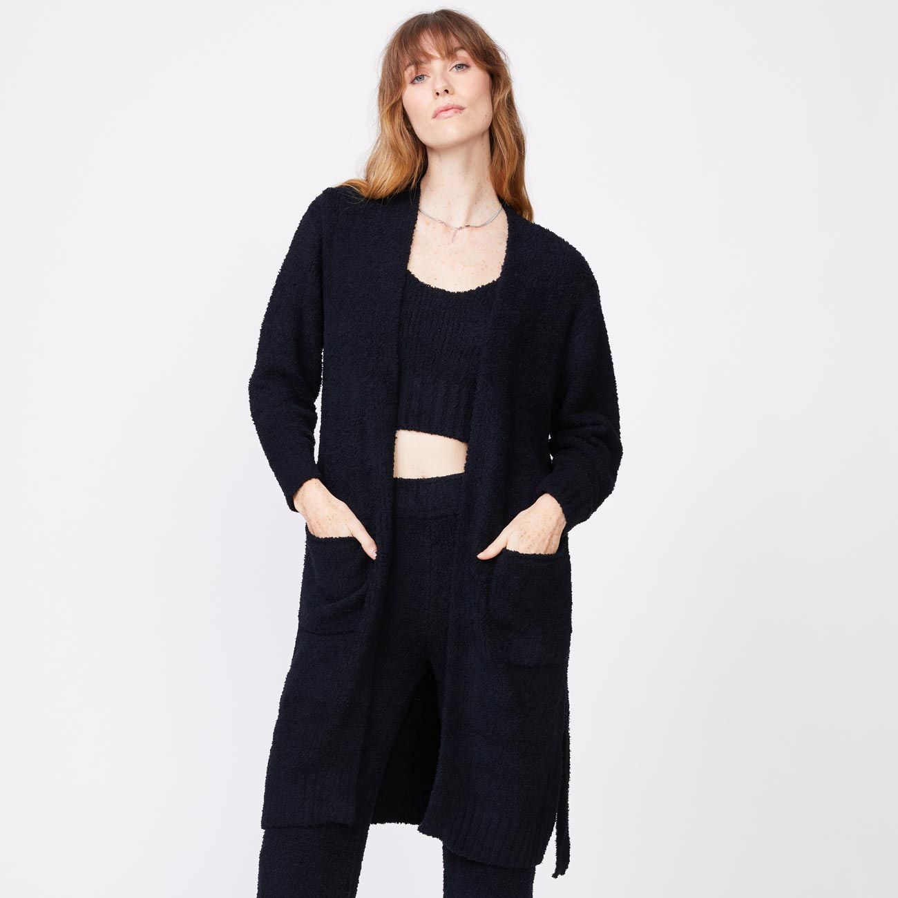 Plush Sweater Robe