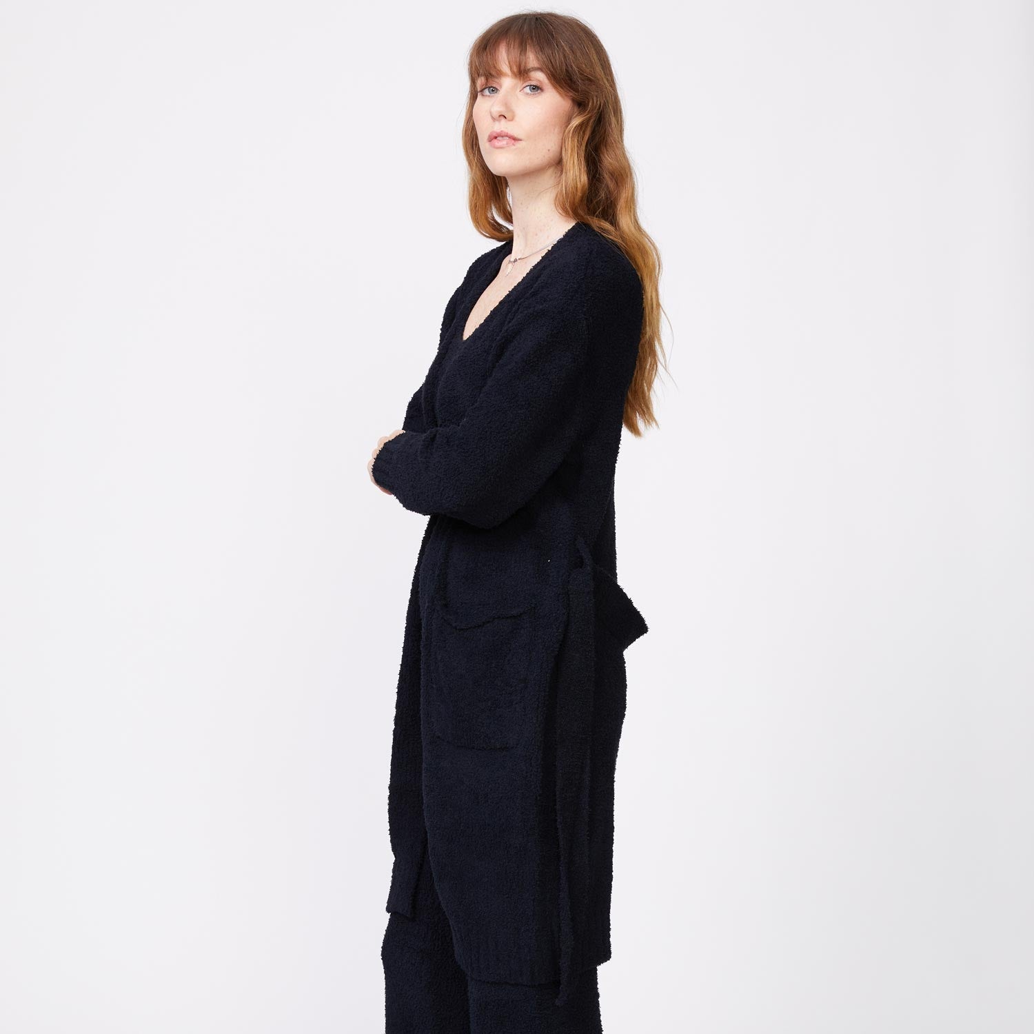 Plush Sweater Robe