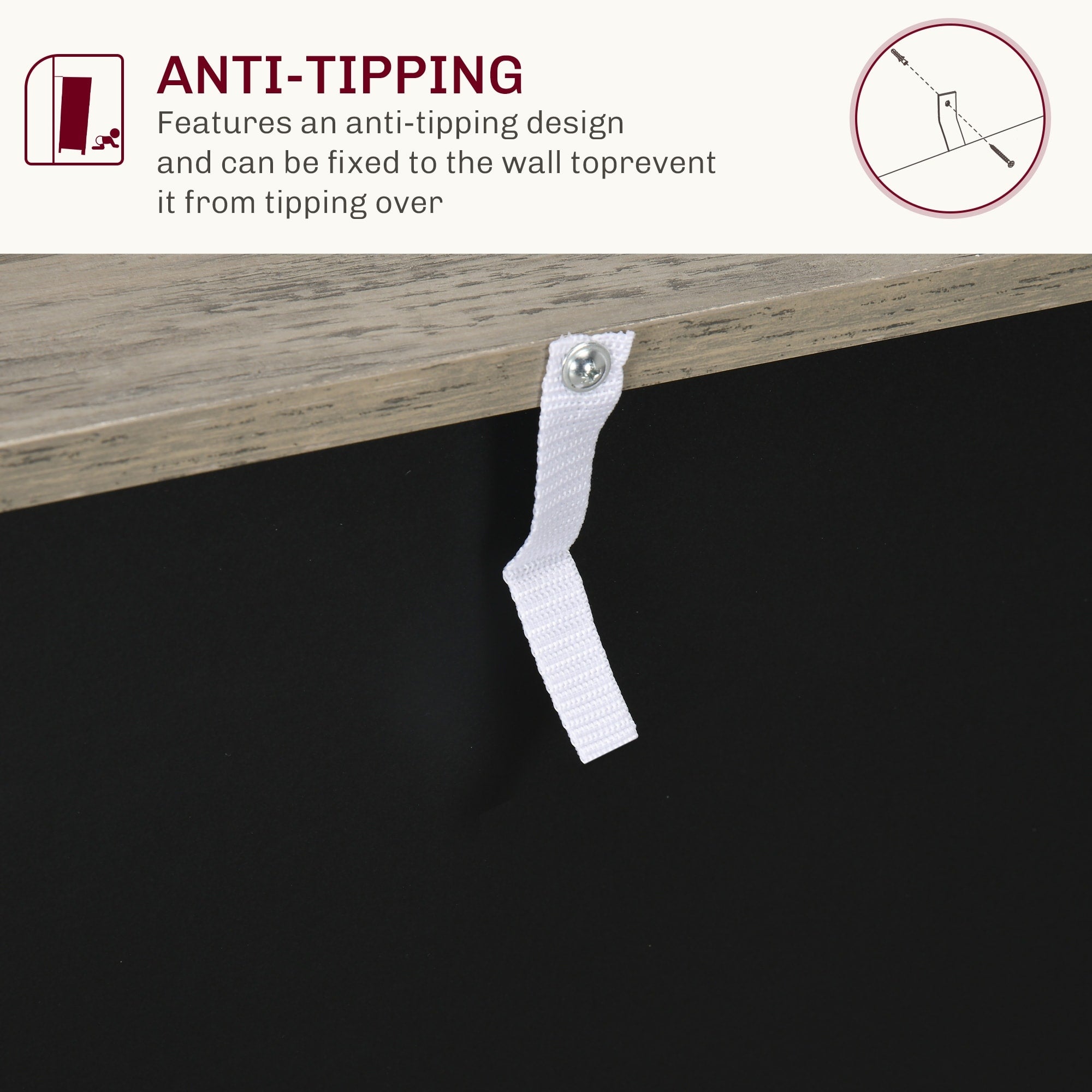 HOMCOM 32 Farmhouse Barn Door Style Sideboard Cabinet,Buffet Storage Cabinet Coffee Bar for Living Room or Entryway