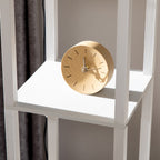 HOMCOM Floor Lamp with Shelves, Dual Light, Modern Tall Standing Lamps, with Fabric Lampshade (Bulb not Included)