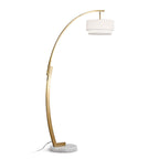 HOMEGLAM ARC 81H Metal Floor Lamp