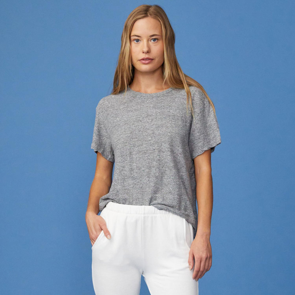 Textured Tri-Blend Vintage Crew