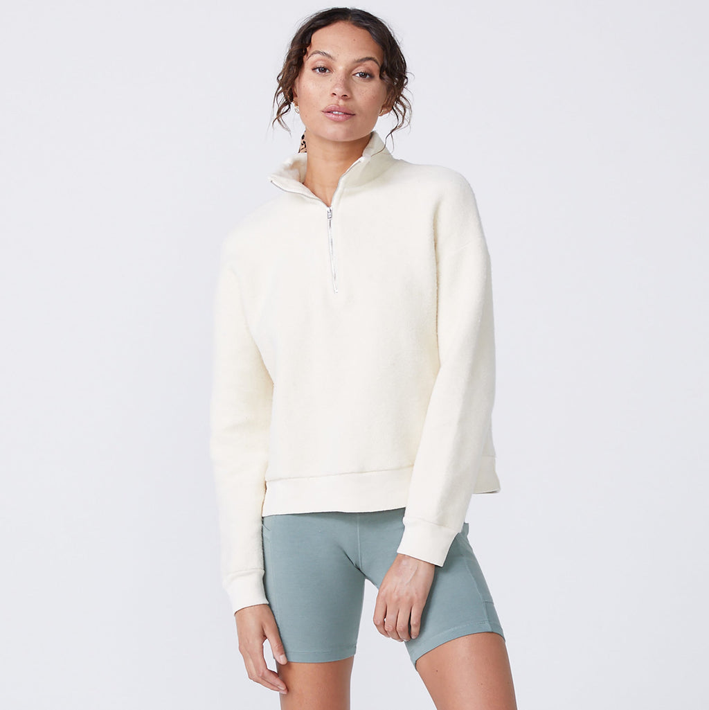 Teddy Fleece Half Zip