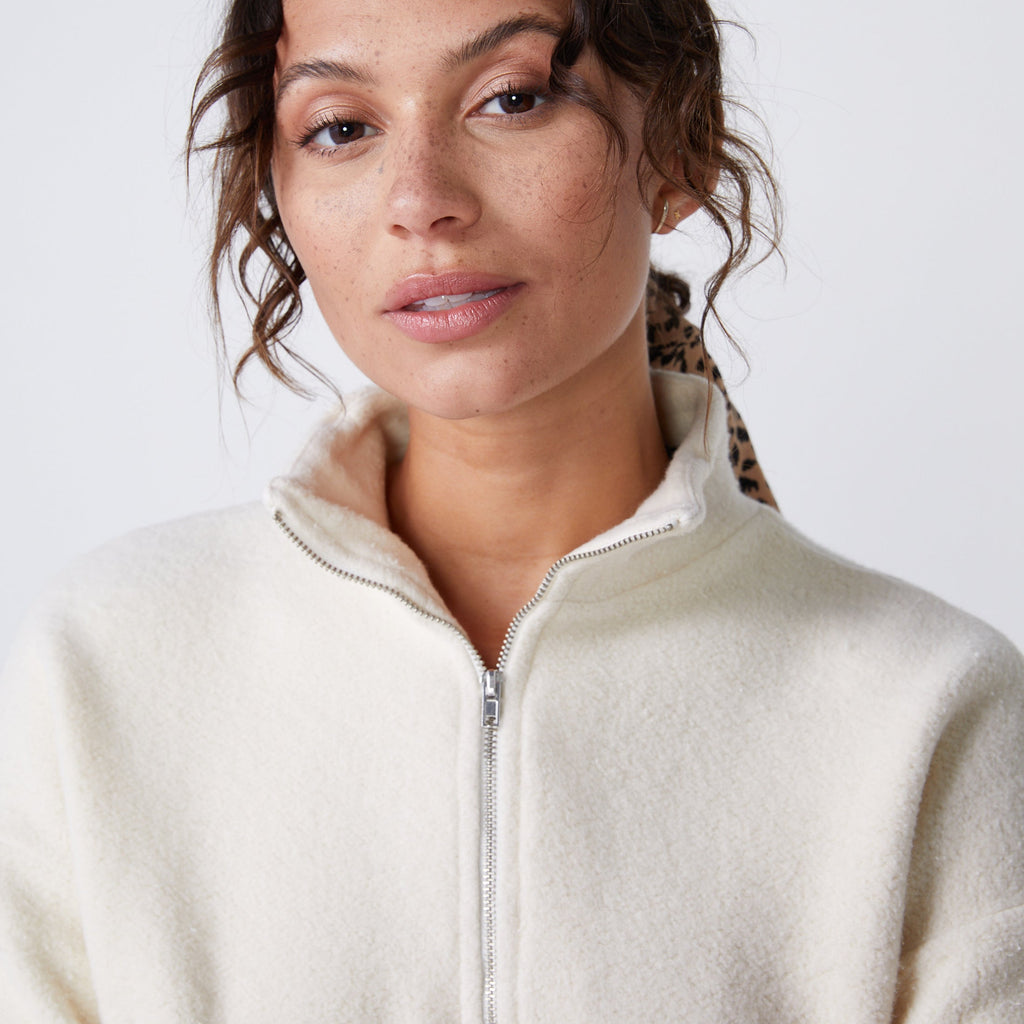 Teddy Fleece Half Zip