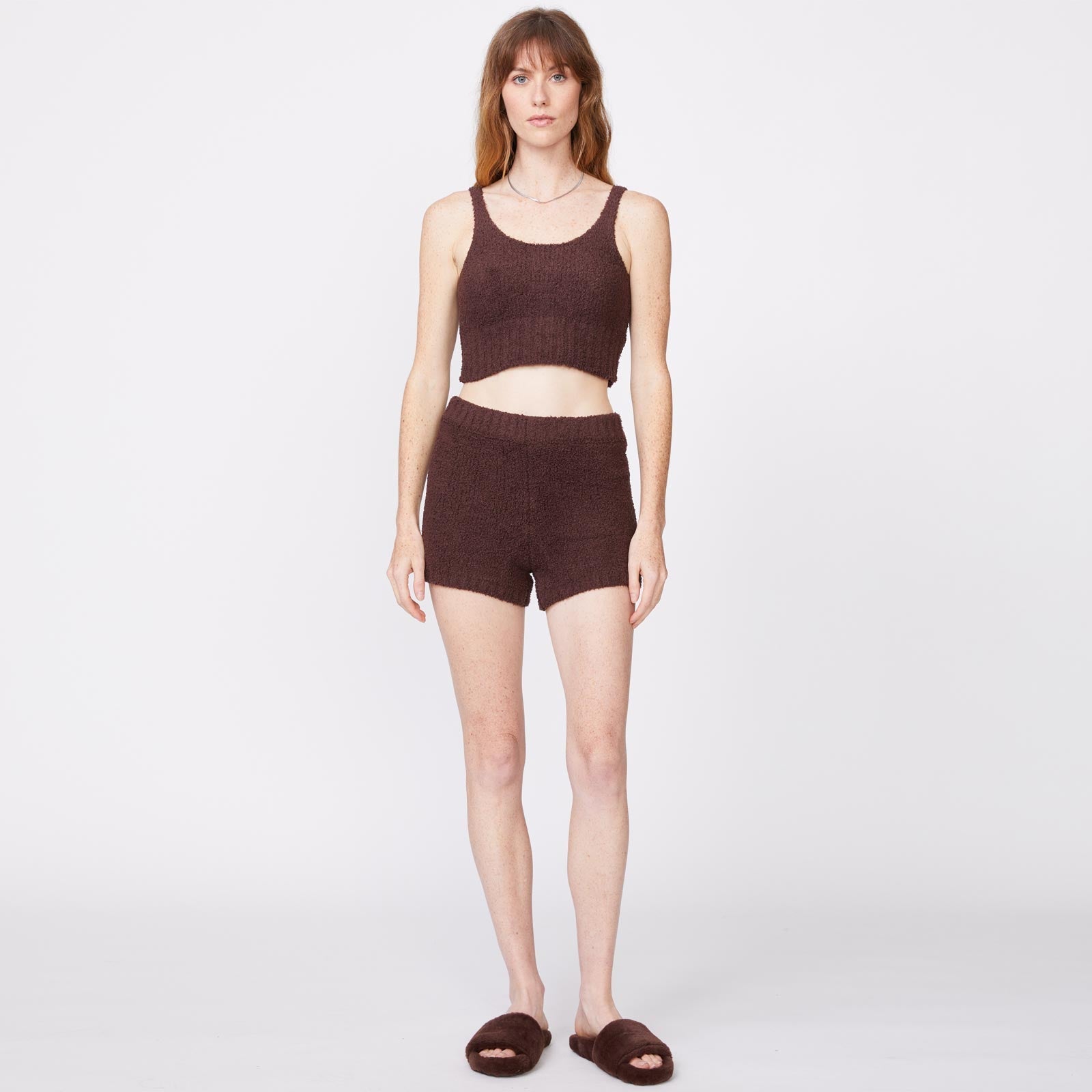 Plush Sweater Shorts