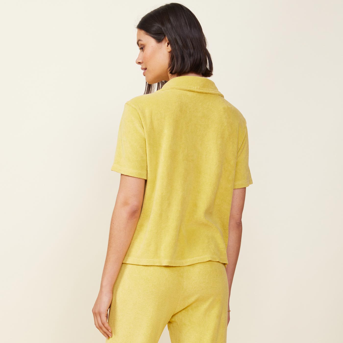 Terry Cloth Pocket Shirt