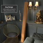 Handmade Bamboo Wave 6-foot Screen (China)