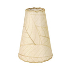 Eangee Handmade Gecko Wall Lamp Combo, Cocoa Leaves Shade, 16 x 7 x 24 in. - 16 x 7 x 24