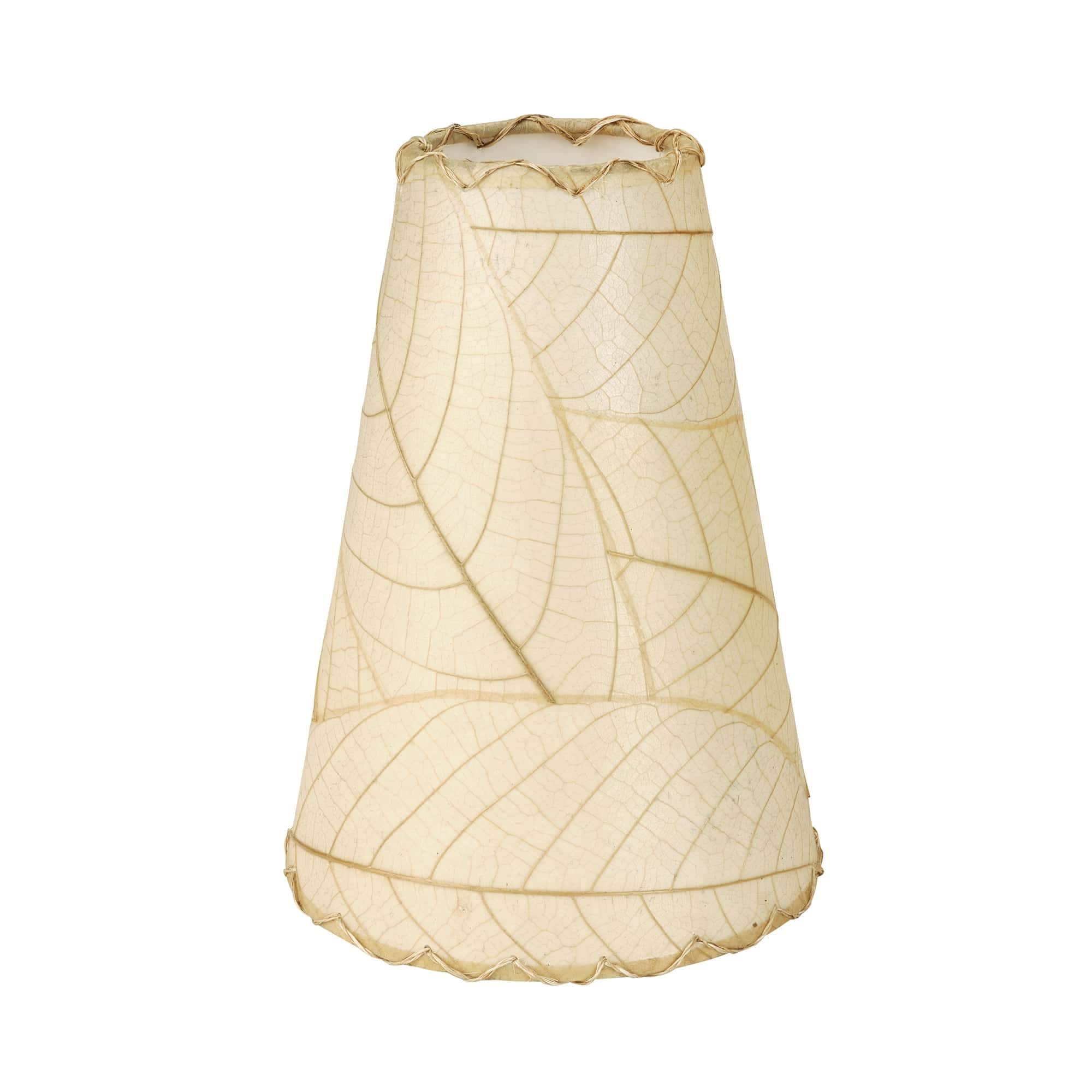 Eangee Handmade Gecko Wall Lamp Combo, Cocoa Leaves Shade, 16 x 7 x 24 in. - 16 x 7 x 24