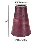 Eangee Handmade Gecko Wall Lamp Combo, Cocoa Leaves Shade, 16 x 7 x 24 in. - 16 x 7 x 24