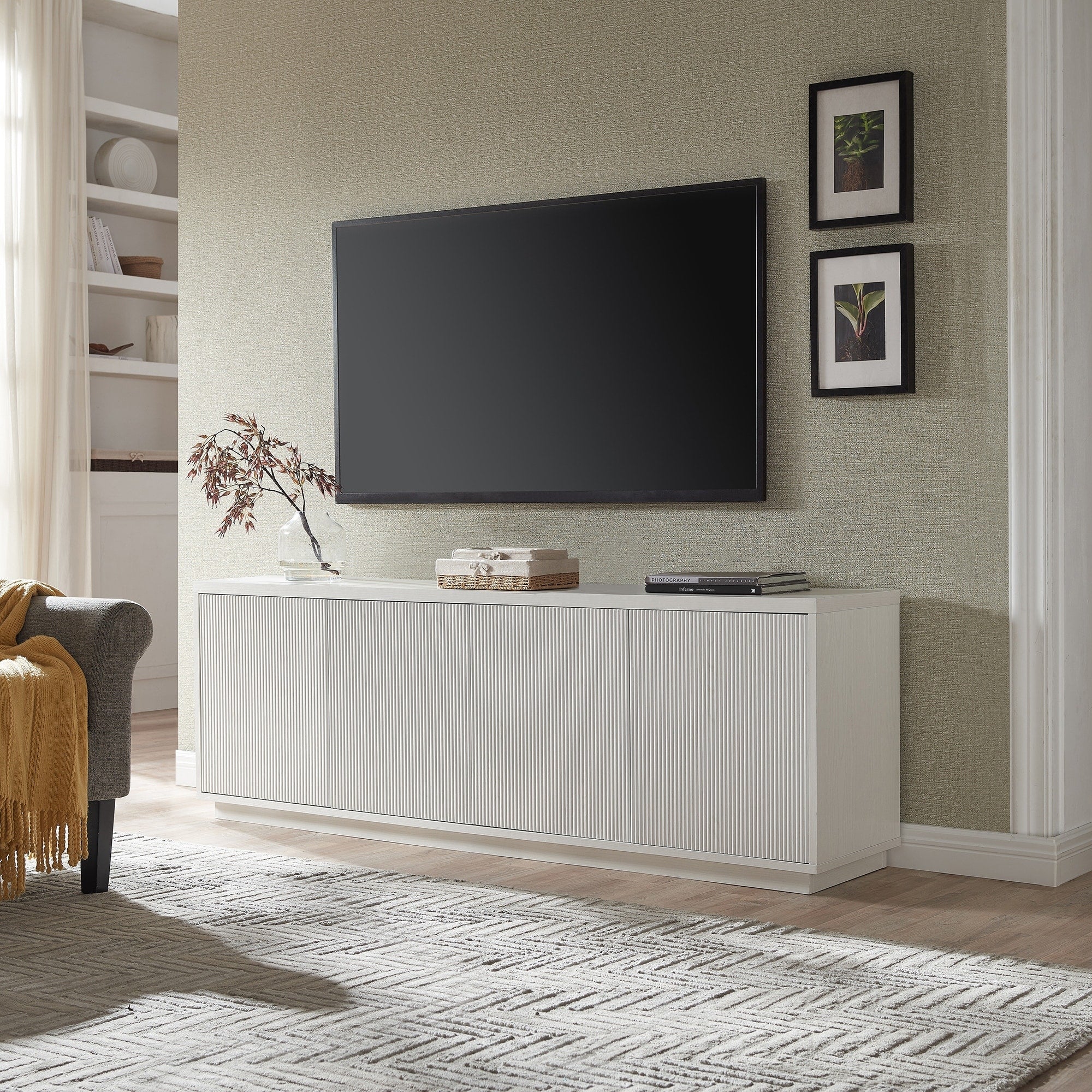Hanson Rectangular TV Stand for TV's up to 75
