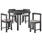 Harrisburg Tobey 5-piece Compact Round Dining Set