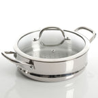 Heavy Duty Stainless Steel Cookware 10 Piece Set