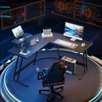 Homall L-Shaped Gaming Desk Computer Corner Desk Office Writing Desk