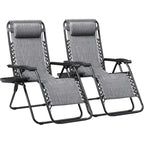 Homall Patio Zero Gravity Chair Lawn Lounge Chair with Pillow Set of 2