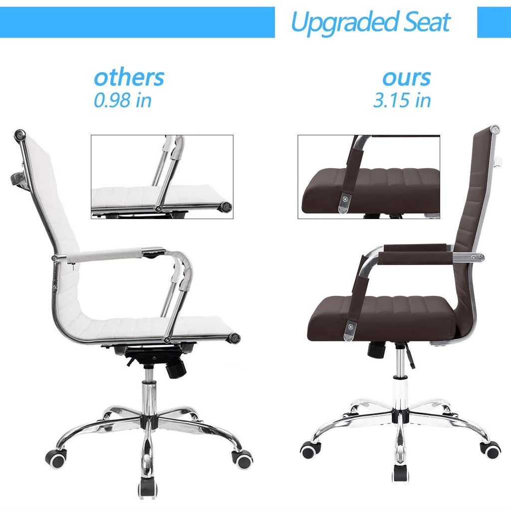 Homall Ribbed Office Chair Computer Desk Chair