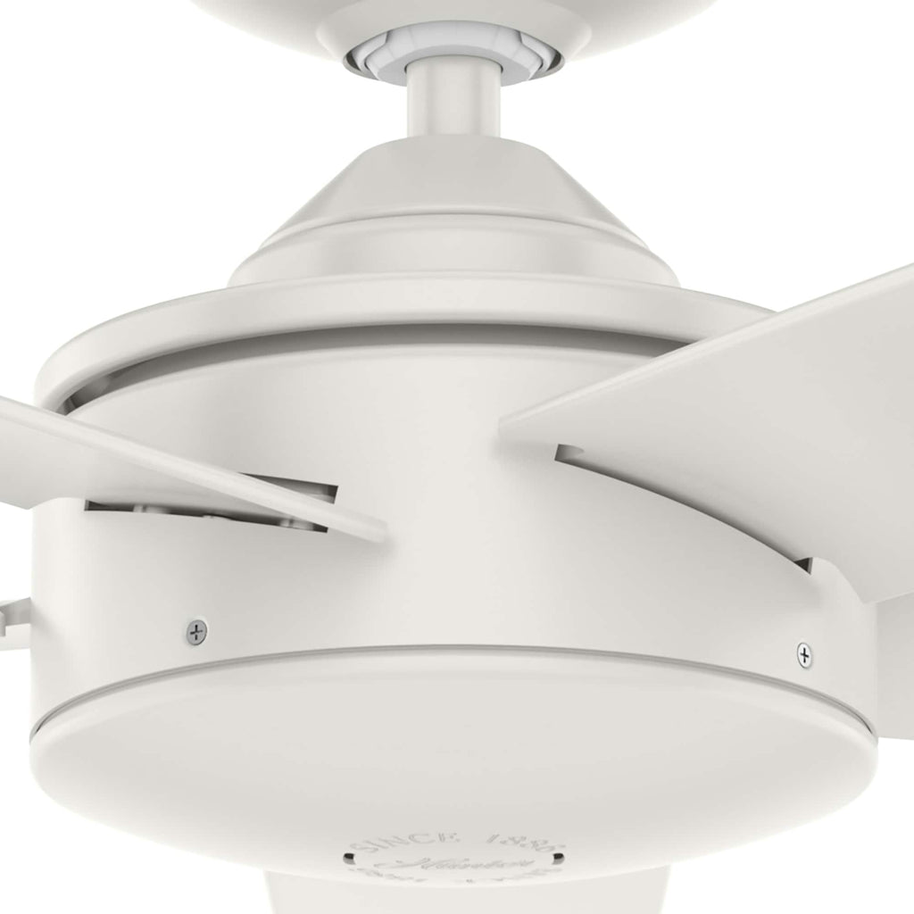 Hunter 52 Shorebreak WeatherMax Indoor / Outdoor Ceiling Fan w/ Wall Control - Extreme Weather, Salt & Corrosion-Resistant