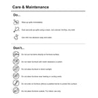 INK IVY Blaze Triangle Wood Side Table