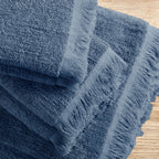 INK+IVY Atlas Cotton Dobby Slub 6 Piece Towel Set