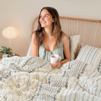 INK+IVY Imani Cotton Printed Comforter Set with Chenille