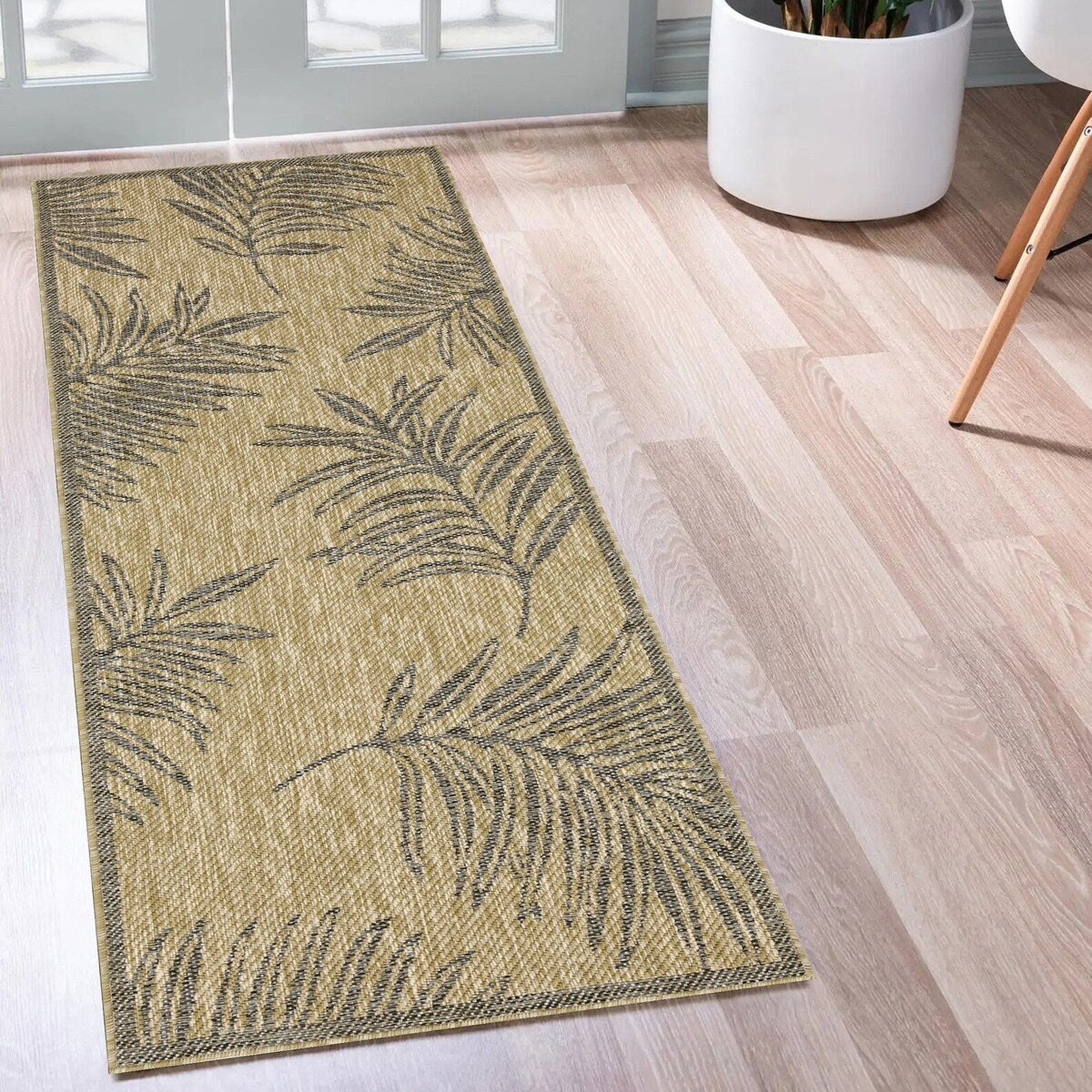 Indoor/Outdoor Area Rug/ Runner/ Doormat -Machine Washable, Weather and UV Resistant-Waterproof-Liana