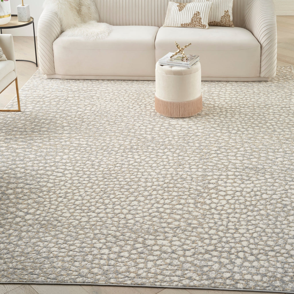 Nourison Joli Modern Abstract Pebble Area Rug