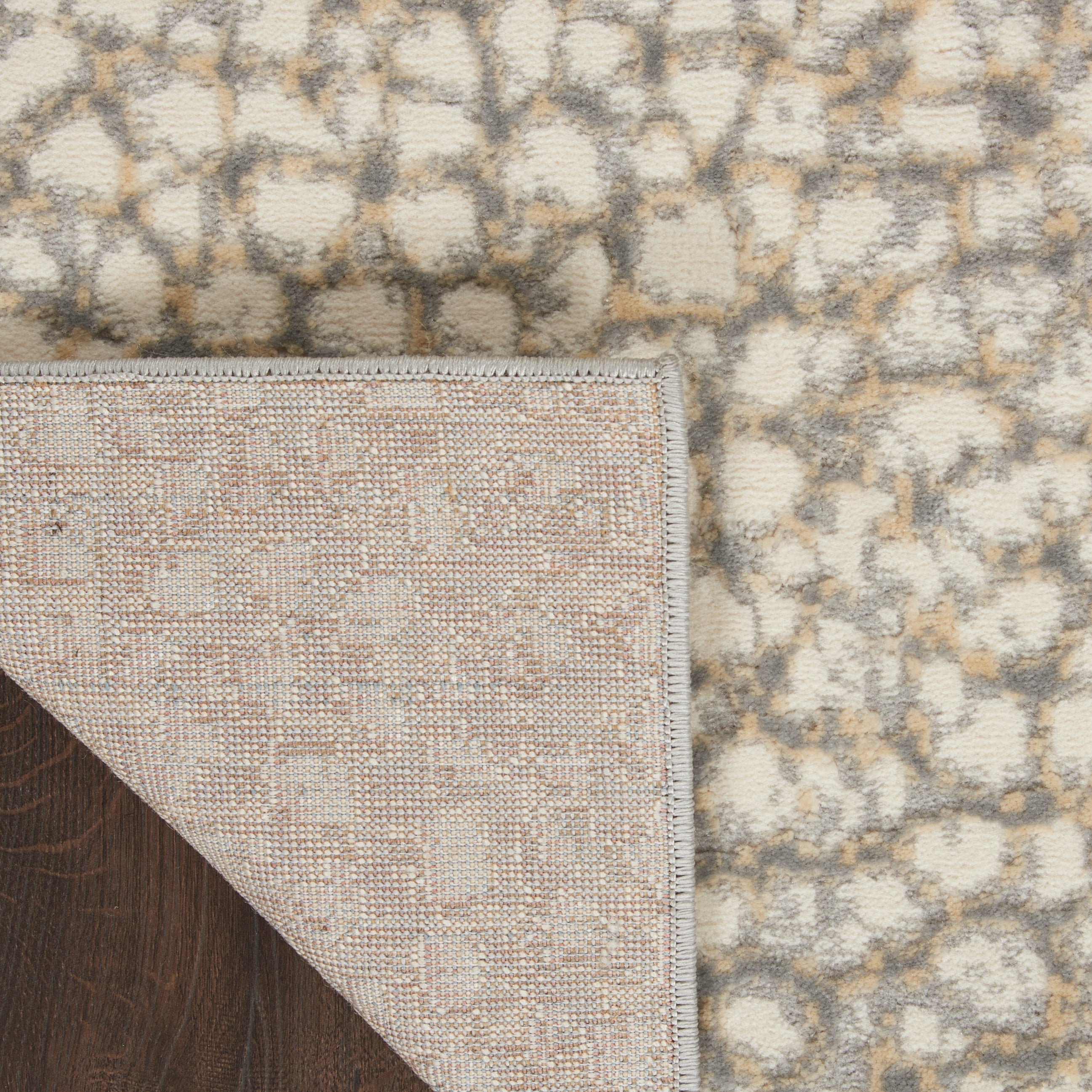 Nourison Joli Modern Abstract Pebble Area Rug
