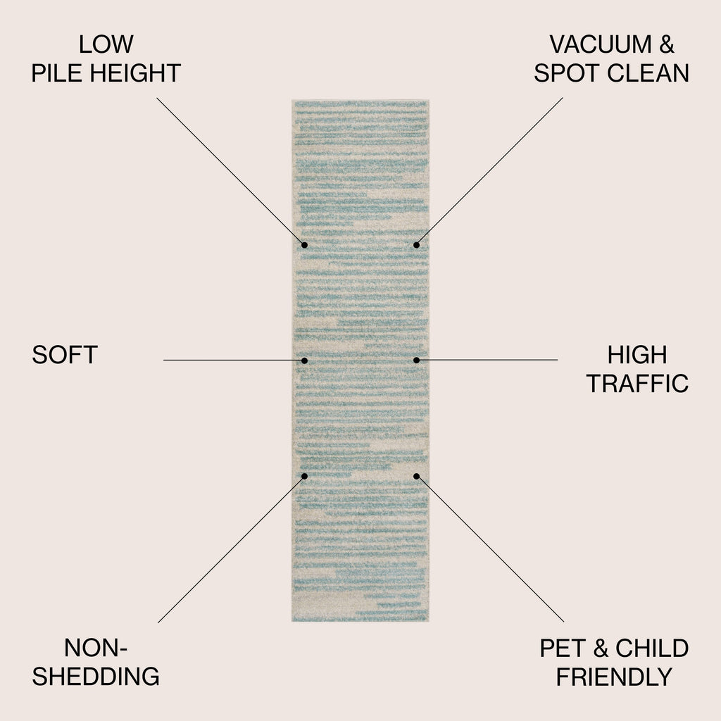 JONATHAN Y Aksil Modern Berber Stripe Area Rug