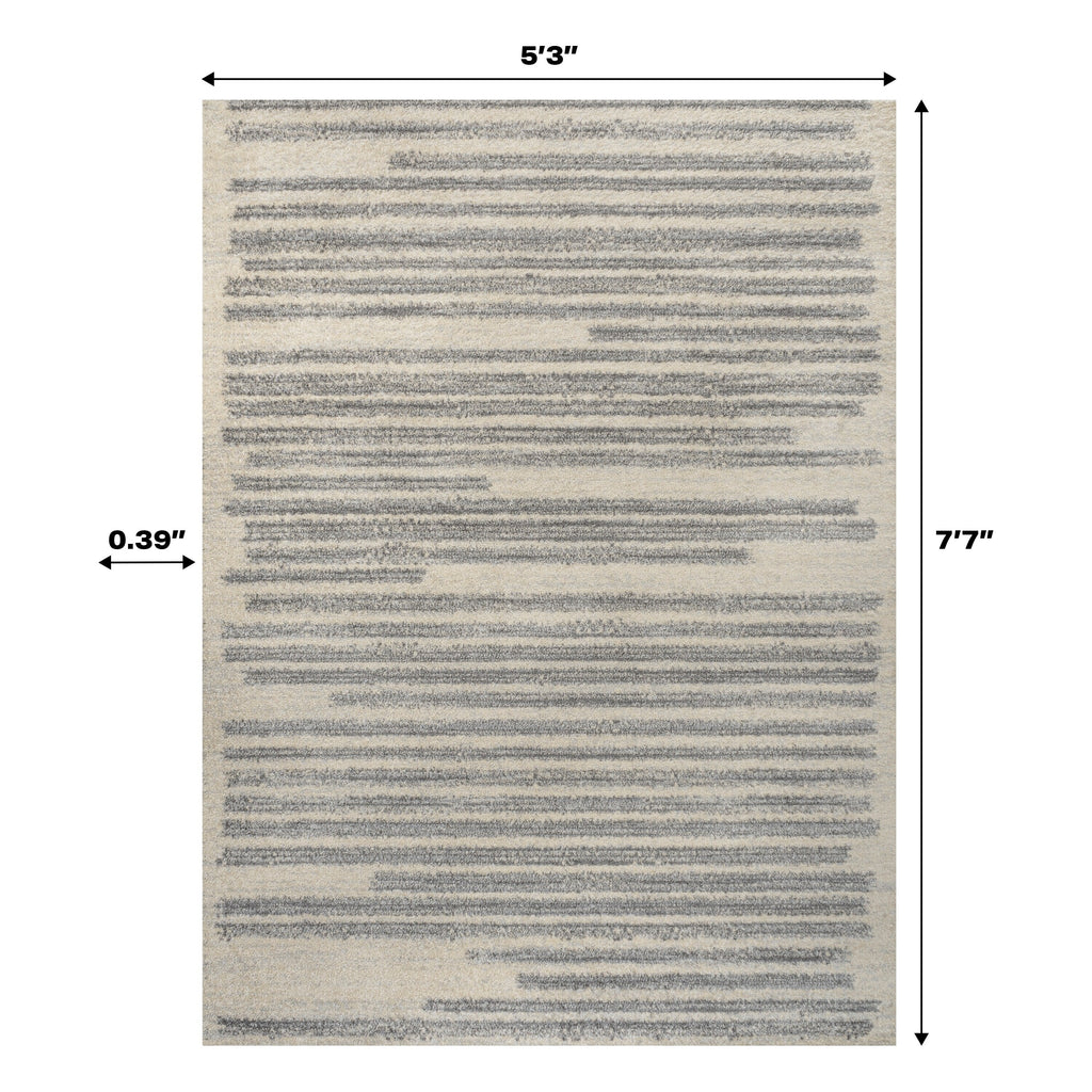 JONATHAN Y Aksil Modern Berber Stripe Area Rug