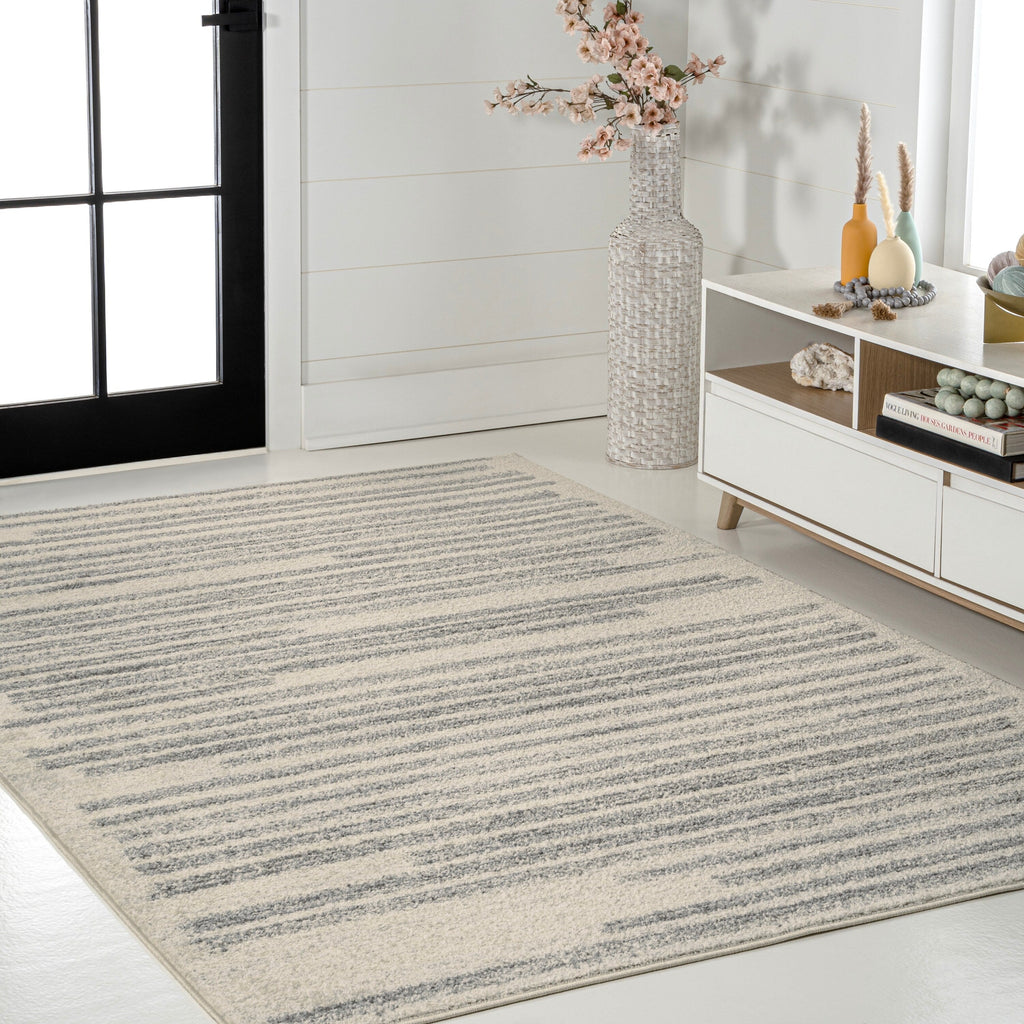 JONATHAN Y Aksil Modern Berber Stripe Area Rug