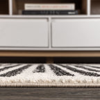 JONATHAN Y Aksil Modern Berber Stripe Area Rug