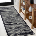 JONATHAN Y Aksil Modern Berber Stripe Area Rug